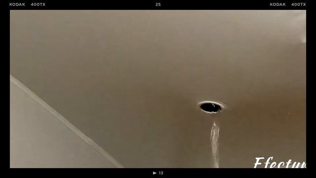 Слив воды с натяжного потолка Омега Питер смотреть онлайн