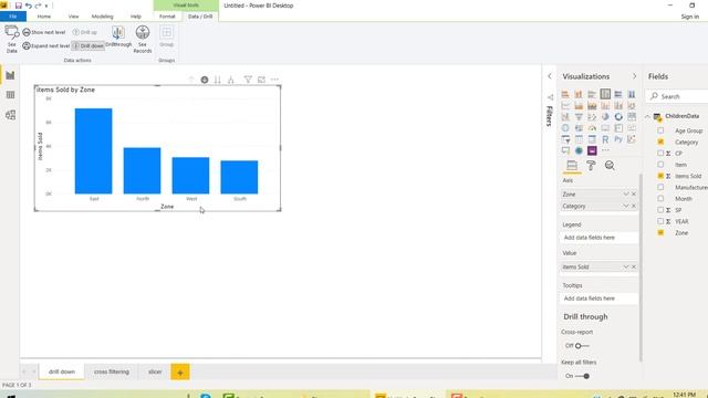 How to use drill down in power bi смотреть онлайн