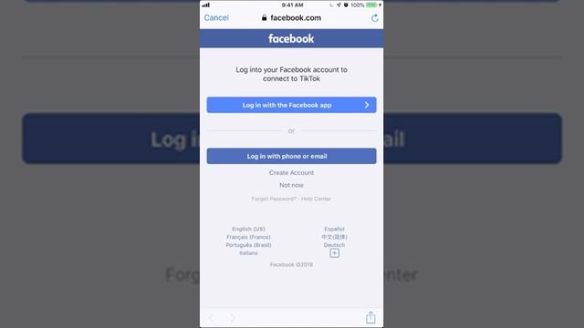 How To Link Your Facebook Account To TikTok смотреть онлайн