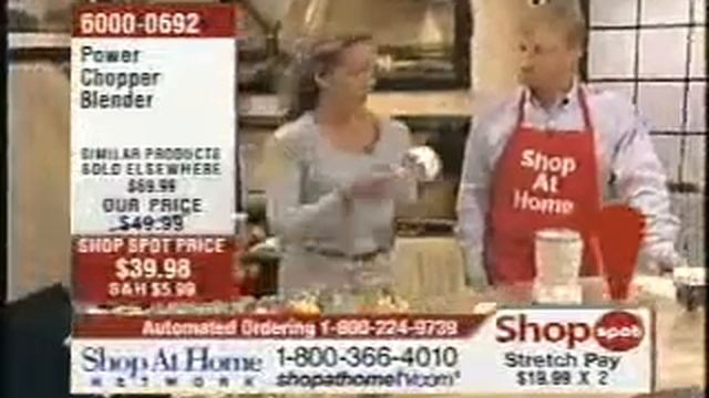Christine Alt Presenting the Power Chopper at Shop at Home TV 2002 смотреть онлайн