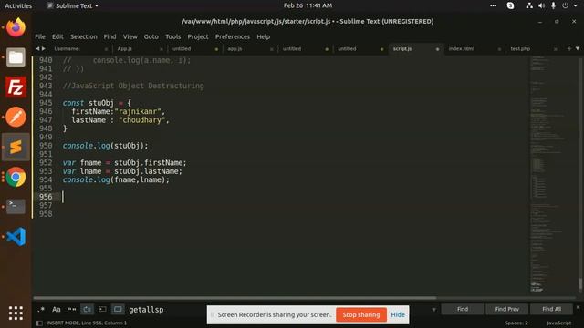 How to Use Object Destructuring in JavaScript |What to use Object Destructuring |JavaScript tutoria смотреть онлайн