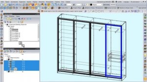 Базис Мебельщик иерархическая расстановка  позиций при помощи скрипта 1.