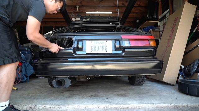 AE86 JDM Kouki Red Line Tail Lights Install смотреть онлайн