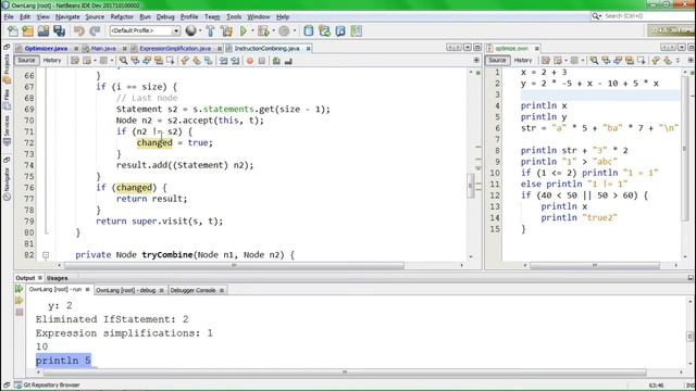 #5. Объединение инструкций | Оптимизация в ЯП смотреть онлайн