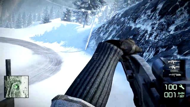 Battlefield Bad Company 2 - Truck Escape - Singeplayer Gameplay PC смотреть онлайн
