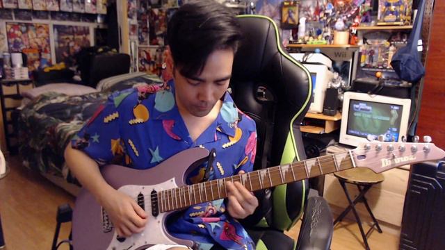 Germany Course theme from Neo Turf Masters played on guitar смотреть онлайн