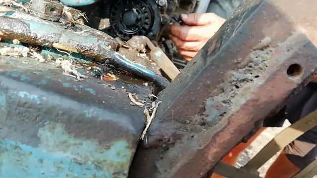 Установка зажигания на т 40АМ в поле. Установка на скорую руку. смотреть онлайн