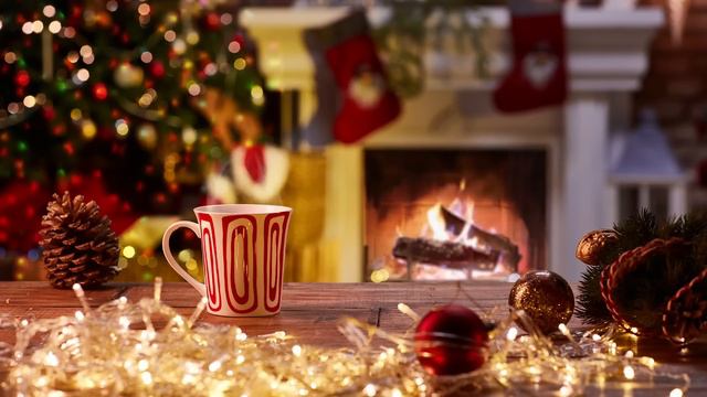 Beautiful Christmas Music With Fireplace🎄 Relaxing Christmas Classic Music🎄 Christmas Ambience