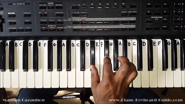 How to Play the B Major Chord on Piano and Keyboard смотреть онлайн