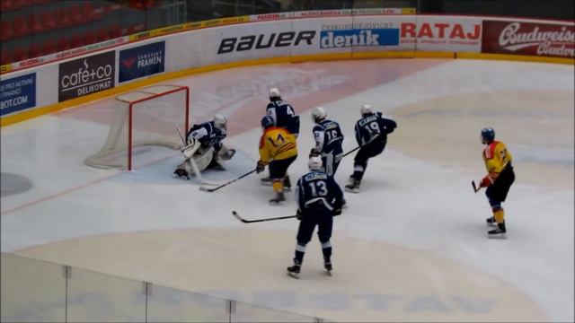 Matěj Toman (Motor ČB - Kometa Brno 2:1,10:3, 1.a 2.OF 2017-18) смотреть онлайн