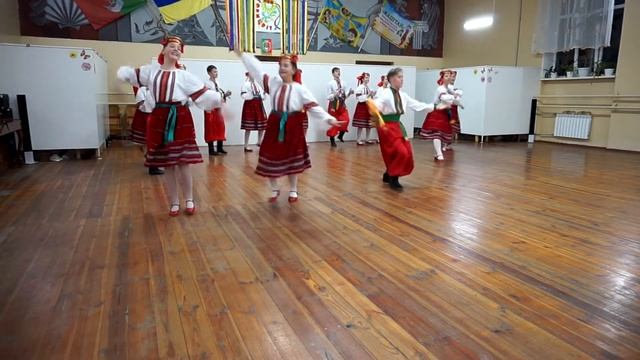 НХК АНТ «Горицвіт», для гр.5,6 "Відпрацювання елементів та характер виконання «Танцю з бубнами». смотреть онлайн