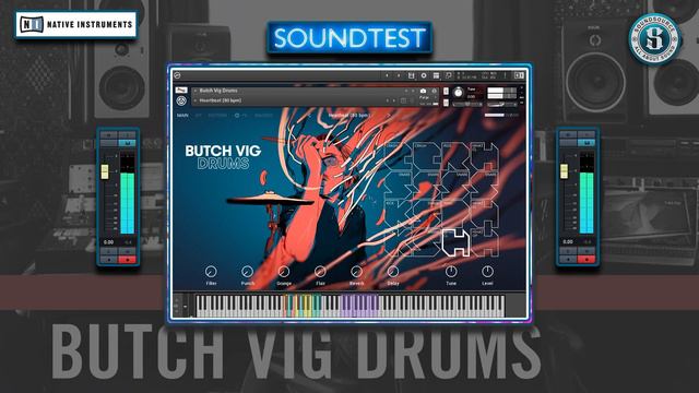 Native Instruments Butch Vig DRUMS - ALL PRESETS - SOUNDTEST