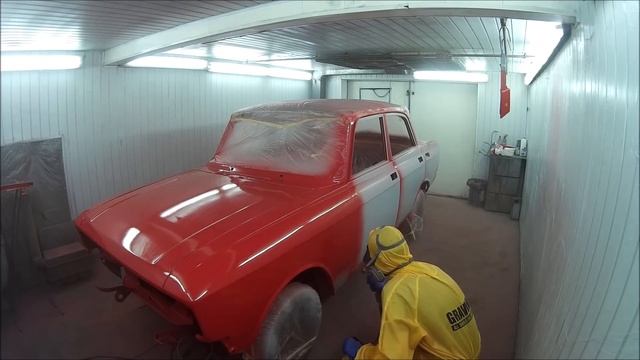 Бюджетная покраска авто полиуретановой краской. смотреть онлайн