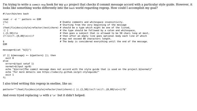 Unix & Linux: Multiline regex doesn't work смотреть онлайн