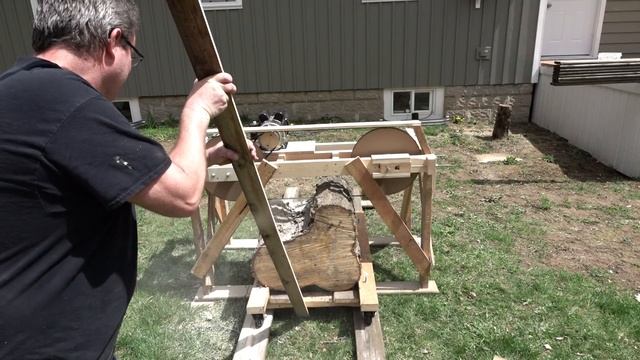 Using The Quick And Dirty Band Saw Mill смотреть онлайн