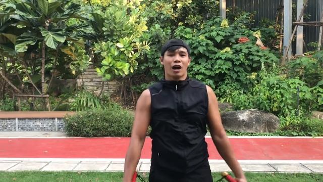 Real Life!! Uzui Tengen Swords Techniques!! Sound Breathing:By Champ Archer