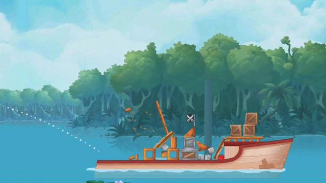 Angry Birds Rio Level 8 Blossom River Walkthrough 3 Star смотреть онлайн