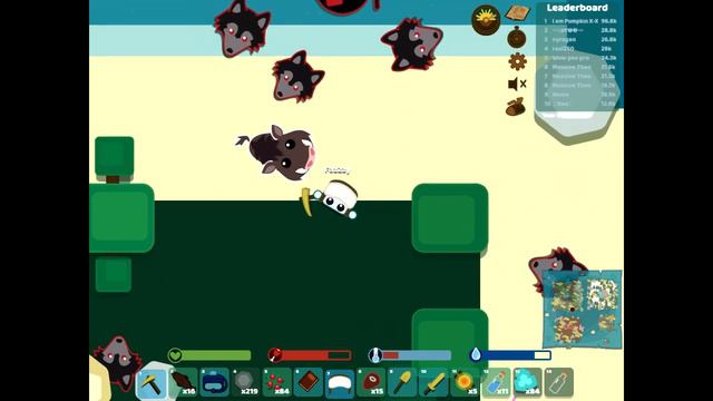 Старв Ио Качаемся до Алмазов!(Starve.io)
