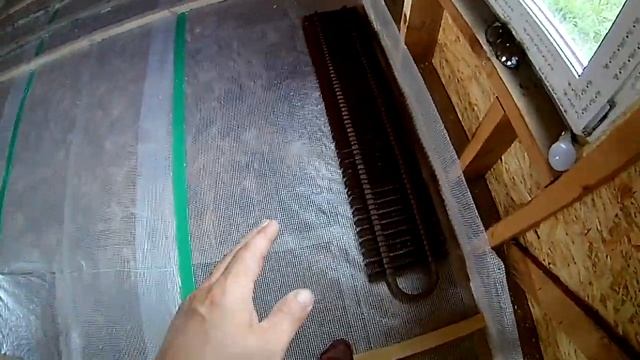 Чтобы не скрипел пол.Пол 250 мм перекрестное утепление .