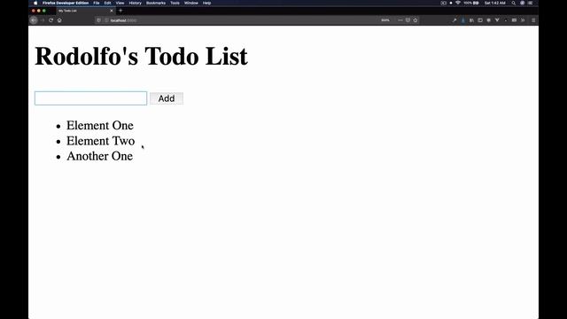Real Simple Todo App with Python and Flask смотреть онлайн