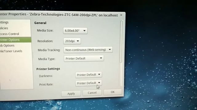 SETTING PRINTER ZEBRA ON LINUX смотреть онлайн