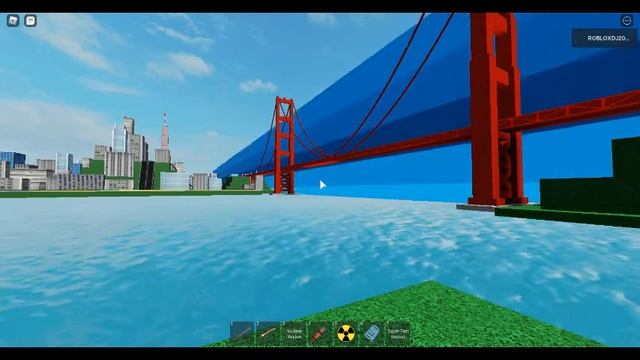 Golden Gate Bridge Got Destroy By Tsunami