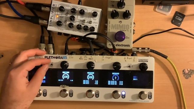 Mimiq Doubler Test Board IN STEREO - TC Electronic Plethora X5 with Simplifier MK2 смотреть онлайн