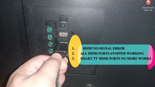 HDMI NOT WORKING ON TOSHIBA TV || HDMI NO SIGNAL ON TV