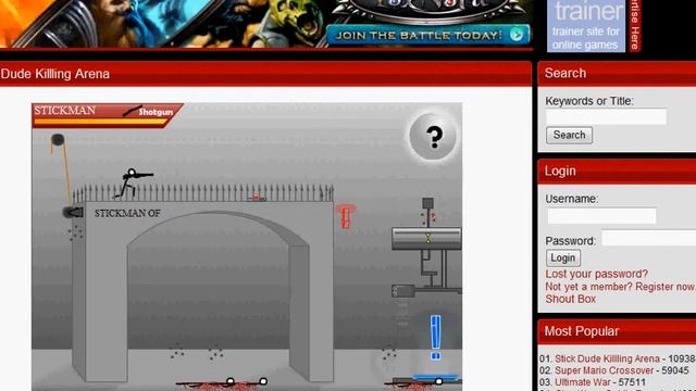 stick dude killing arena part 1 walkthrough смотреть онлайн