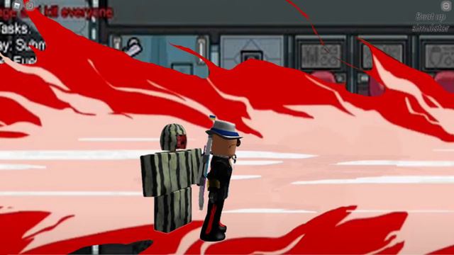 Roblox Among Us Neck Kill (Beat Up Simulator) But Im Killing My Friend As Impostor смотреть онлайн