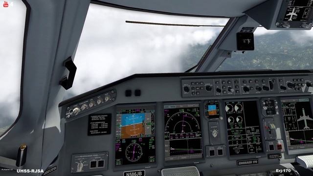 Всем чертям назло!  Embraer Erj-170 от SSG, Часть 2 /X-plane 11/UHSS-RJCC/EmbraerERJ-170 SSG