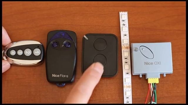 Программирование брелков Nice Flor-s