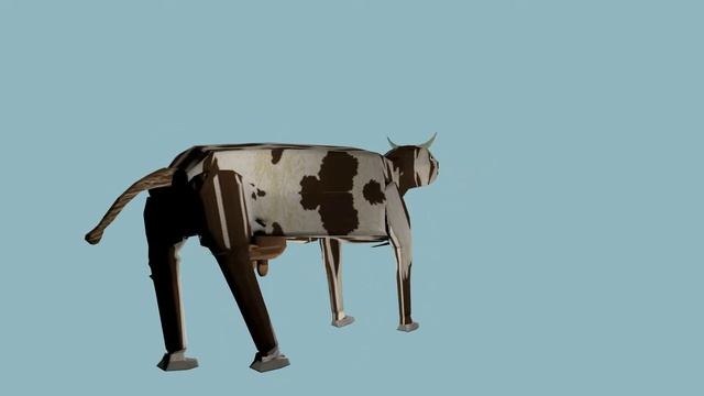 3d модель коровы смотреть онлайн