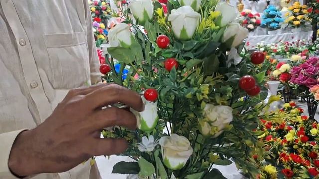 Diwali Decoration Artificial Flower Shop | ? ? ❤️ Vadodara Local Market смотреть онлайн