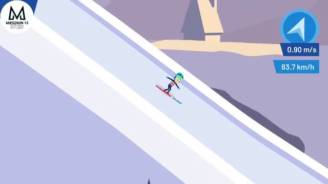 Skoki narciarskie " ski jump challenge" #1 смотреть онлайн