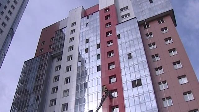 Пожар на ул. Республики