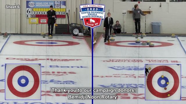 Vangstad/Krenz vs. Molitor/Stanonik - Draw 5, Sheet 6 смотреть онлайн