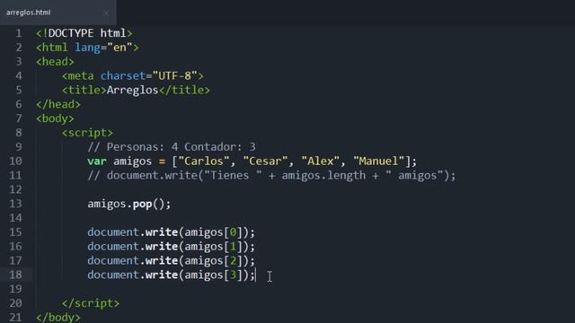Curso Básico de Javascript 5.- Metodos y propiedades para los Arreglos смотреть онлайн