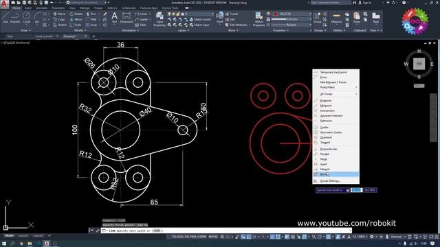 Autocad 2 Boyutlu Çizim Uygulaması #41 смотреть онлайн