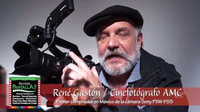 Compra cámara Sony PXW-FS5 el cinefotógrafo René Gastón / Presenta José Antonio Fernández смотреть онлайн