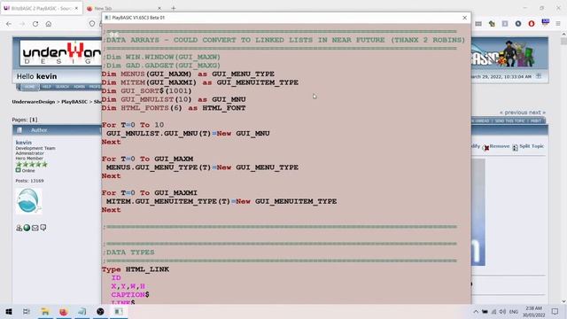 BlitzBASIC 2 PlayBASIC Conversion Tool WIP - Episode 08 - Code Optimizations - Variable Shortcuts смотреть онлайн