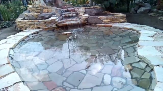 Поэтапное строительство водопада своими руками смотреть онлайн