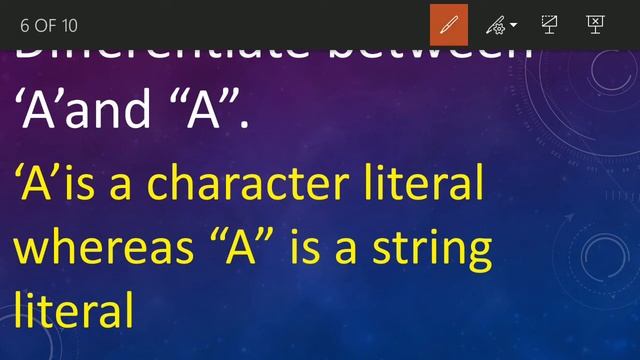 ICSE class 10 computer important questions(Data types in java) смотреть онлайн