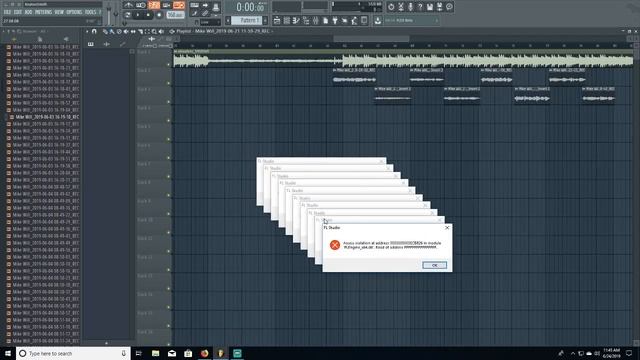 FL Studio 12 Access Violation Bug! смотреть онлайн