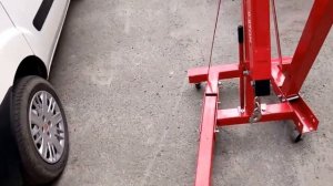 гидравлический кран гусак 2т