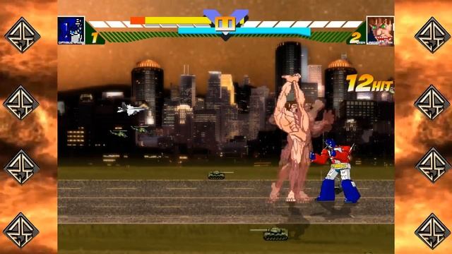 Optimus Prime (Transformers) vs Eren Jaeger (Attack on Titan) - Ultimate Mugen Fight 2017 смотреть онлайн