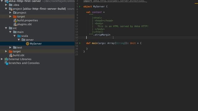 Deploying Akka HTTP to Heroku in 17 minutes | Rock the JVM смотреть онлайн