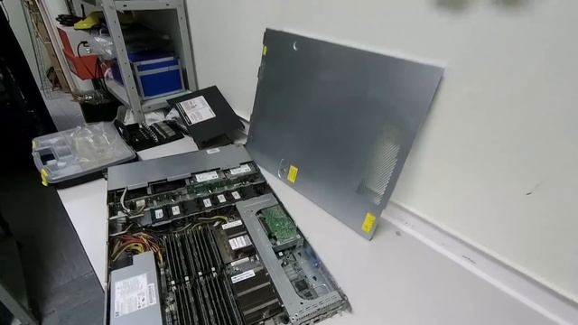 ТЕХНОБЛОЖИК - установка выделенного сетевого интерфейса ILO на ProLiant DL165G7 и замена вентилятор