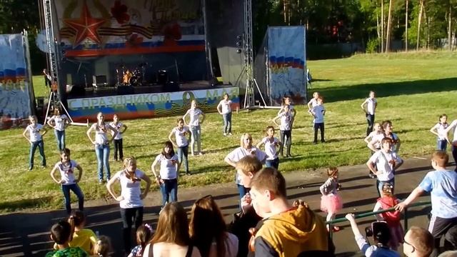 День Победы в п. Быково (09.05.2014) смотреть онлайн