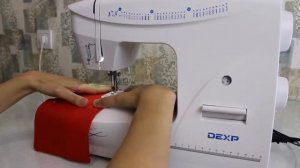 Швейная машинка DEXP SM-3500W. ВЫМЕТЫВАНИЕ ПЕТЕЛЬ